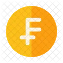 Franc Currency Money Icon