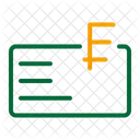 Franc Card  Icon