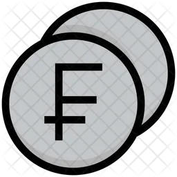 Franc Coin  Icon