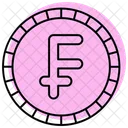 Franc Currency Money Icon