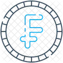 Franc Currency Money Icon