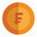 Franc Currency Exchange Digital Currency Icon
