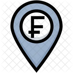 Franc Location  Icon
