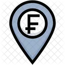 Franc Location  Icon