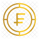 Swiss Franc Currency Icon