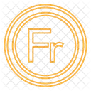 Franc Switzerland  Icon