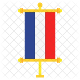 França Flag Ícone