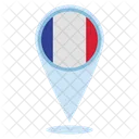 Localização França Ícone