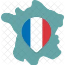 France Country Geography Icon