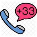 France Dial Code  Icon
