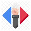 프랑스 국기 프랑스 혁명 국가 아이콘