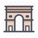 France Landmark Gate Paris Icon