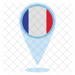 France Location Flag Icon