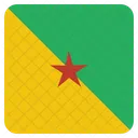 Francesa Guiana Nacional Ícone