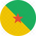 Frances Guiana Bandeira Ícone
