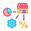 Franchise-Gewinnanalyse  Symbol