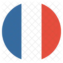 Francia Flag Icono