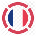 Francia Bandera Icono