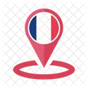 Francia Bandera Icono
