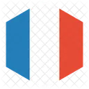 Francia Bandera Mundo Icono