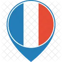 Francia Bandera Mundo Icono