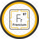 Francium Preodic Table Preodic Elements Icono