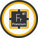 Francium Preodic Table Preodic Elements Icon