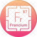 Francium Preodic Table Preodic Elements Icon