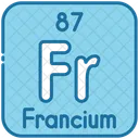 Francium Chemistry Periodic Table アイコン