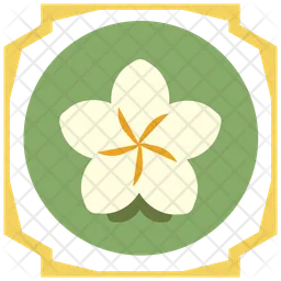 Frangipani Flower  Icon