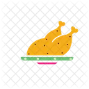 Frango cozido  Ícone