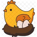 Frango De Pascoa Ícone