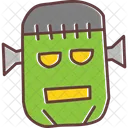 Frankenstein De Miedo Zombis Icono