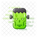 Frankenstein Rosto Mascara Ícone