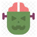 Halloween Brain Frankenstein Icon