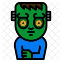 Frankenstein Spooky Frightening Icon