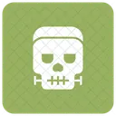 Frankenstein Creepy Skull Icon