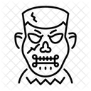 Frankenstein-Maske  Symbol
