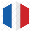 Frankreich Land Flagge Symbol