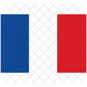 Flagge Land Frankreich Symbol