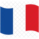 Flagge Land Frankreich Symbol