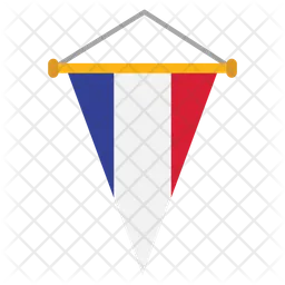 Frankreich Flag Symbol