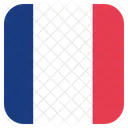 Frankreich Flagge Symbol