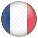 Frankreich Flagge Symbol