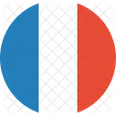 Frankreich Flagge Land Symbol