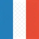 Frankreich Flagge Welt Symbol