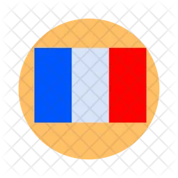 Frankreich Flagge Flag Symbol