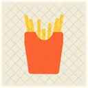 Pommes Pommes Frites Chips Symbol