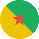 Franzosisch Guayana Flagge Symbol