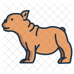 Französische Bulldogge  Symbol